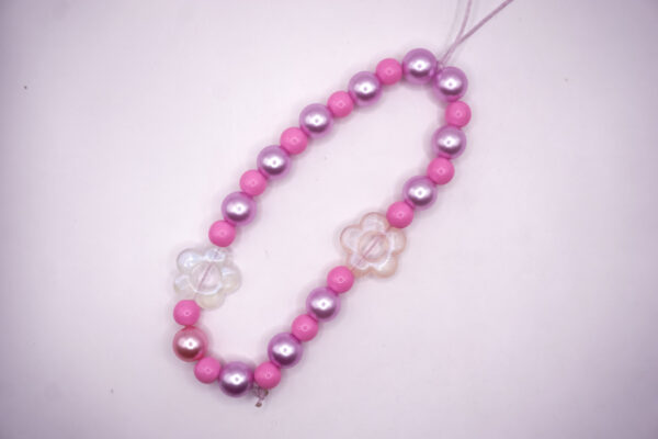 Strap by flowers