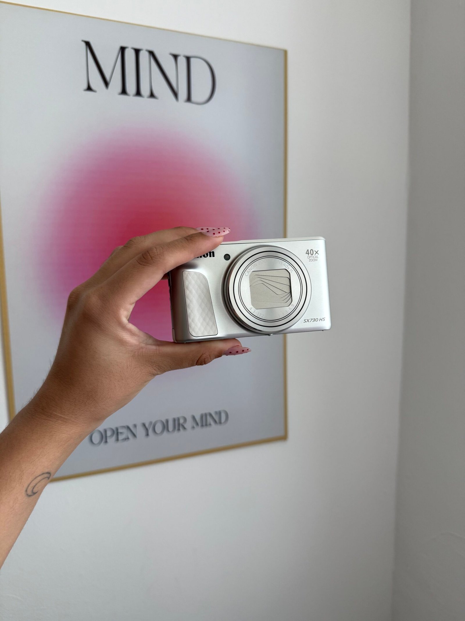 ☆ Canon SX730 Off White Raríssima ☆