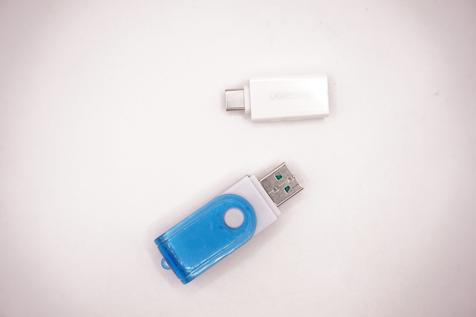 Adaptador tipo C Ugreen – passar as fotos direto pro telefone