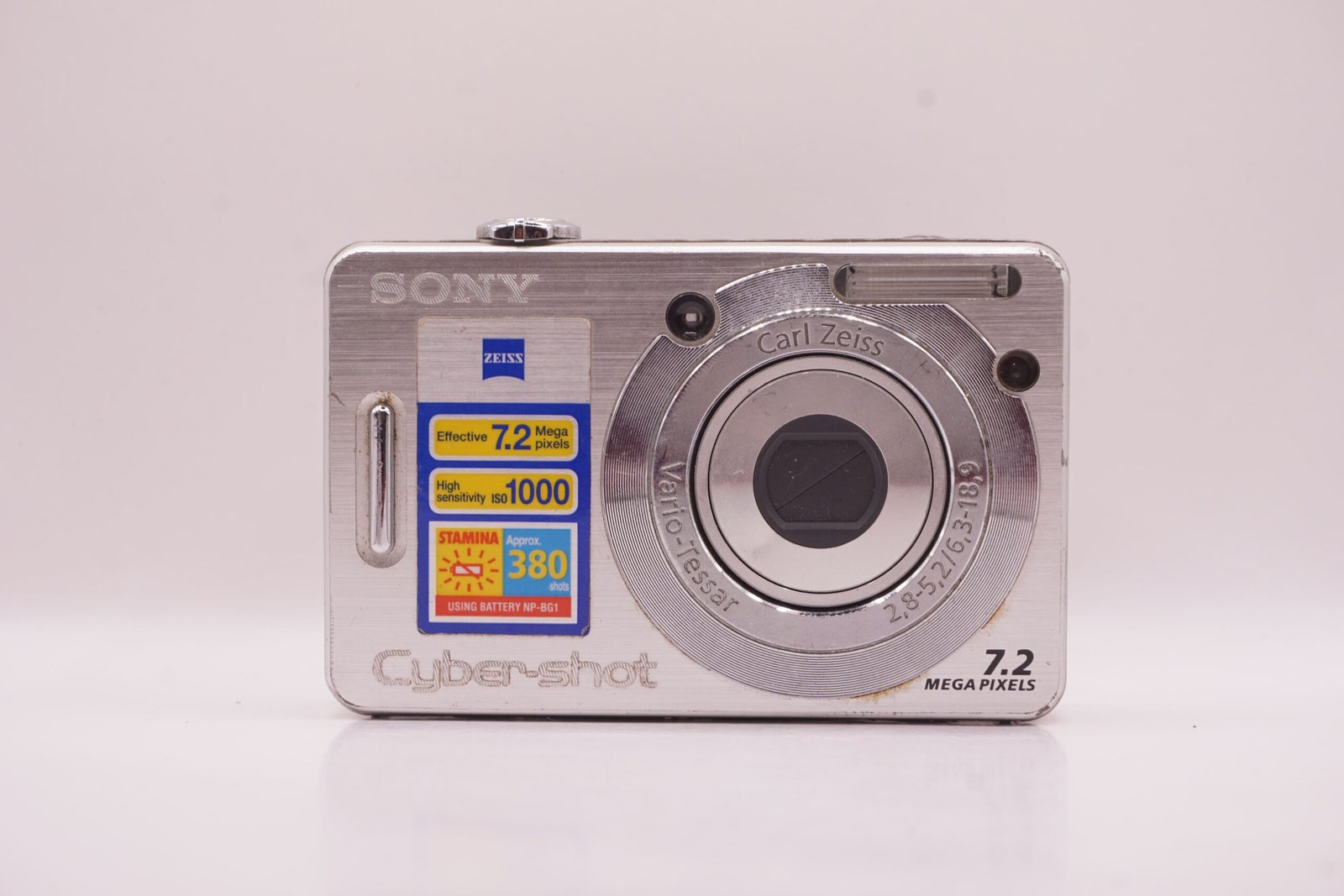 ☆ Sony Cyber-shot DSC-W55 Silver* ☆